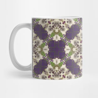 Big Purple and Small Green Diamonds Pattern - WelshDesignsTP003 Mug